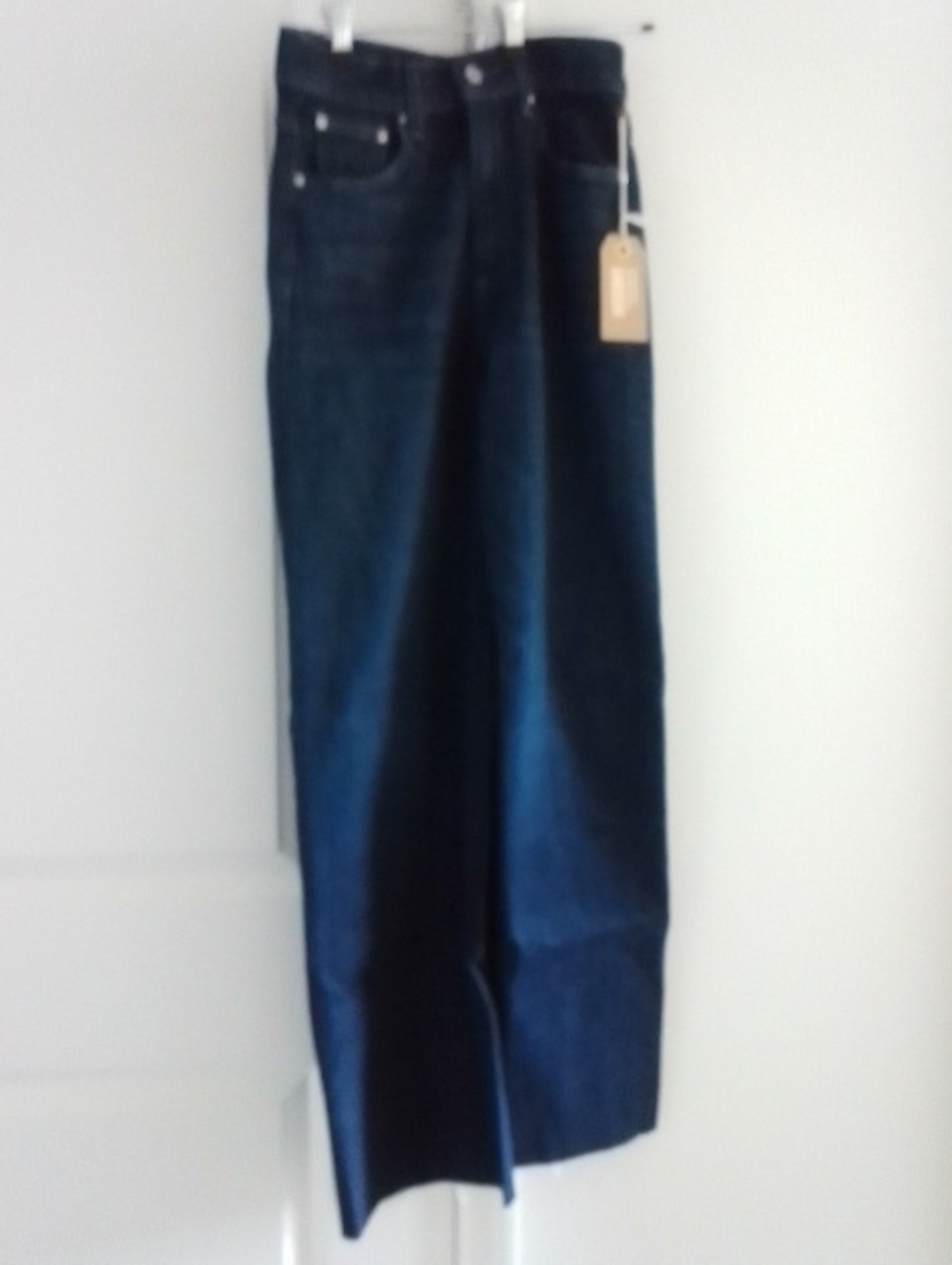 Women’s Dark Blue Wide-Leg Jeans